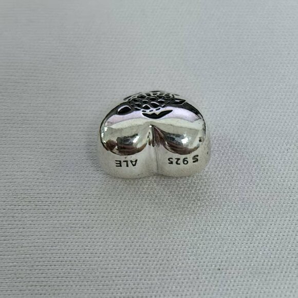 Pandora Maui Turtle Heart Destination Travel Charm, S925 Silver Jewelry - Picture 3 of 4